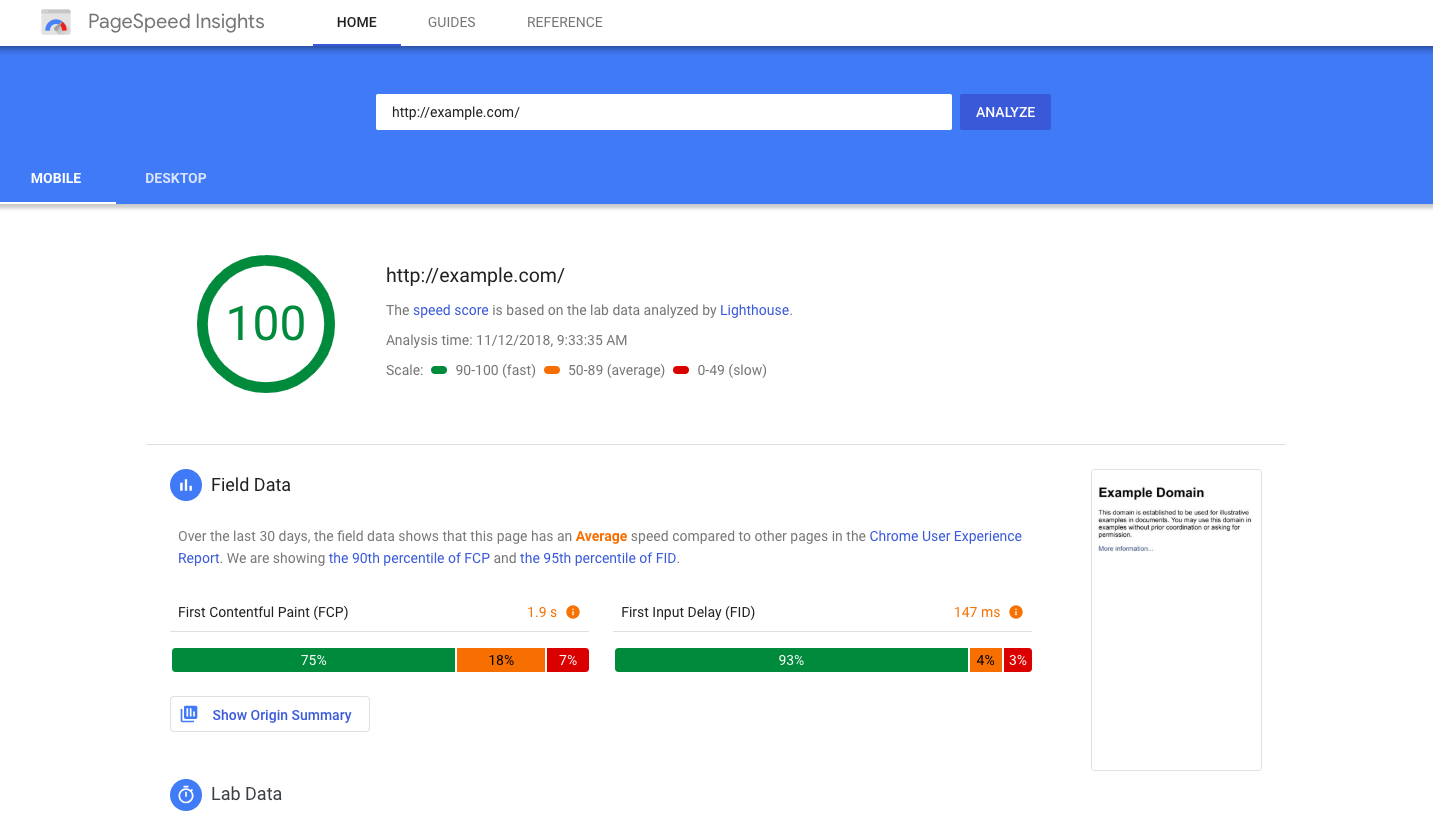 O Que é Velocidade de Site (PageSpeed)